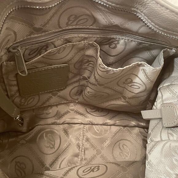 Brighton Cher Col Shoulder Bag | Beachwood Taupe Patent Leather $330 - Picture 8 of 14